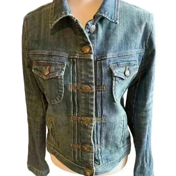 J.Crew Jean Jacket Women's Size Small - Picture 3 of 8